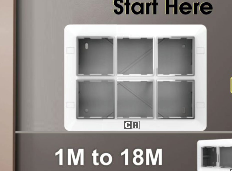 CR modular surface gang box